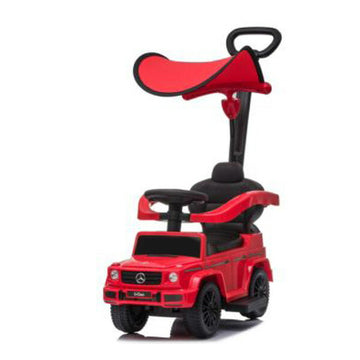 A-kids 押手付乗用メルセデス・ベンツG350d レッド ミズタニ 舵切り機能付き押手乗用【ラッピング不可商品】【送料無料 沖縄・一部地域を除く】